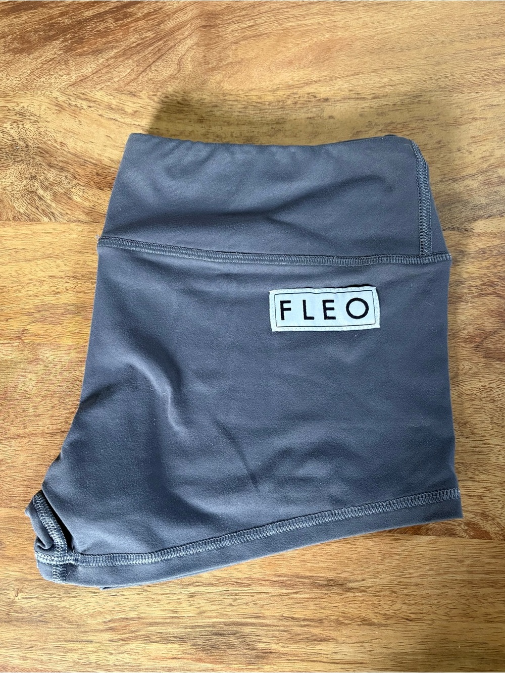 Fleo Women's Training Shorts 3.25 in Charcoal
